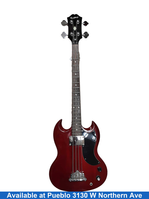 Epiphone Eb-0 Red Electric Bass Guitar