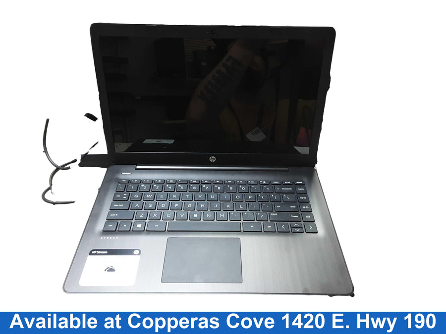 Hp 14-ds0035nr Amd A4 4 Gb 32 Gb Black Laptop