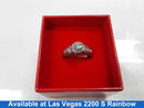Women's Ring - White Gold 14k (.585) 5.6 grams Size 6.5