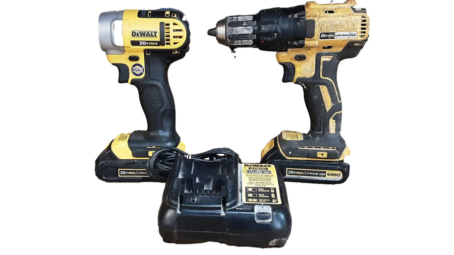 Dewalt Dcf885 Yellow Cordless Impact Drill