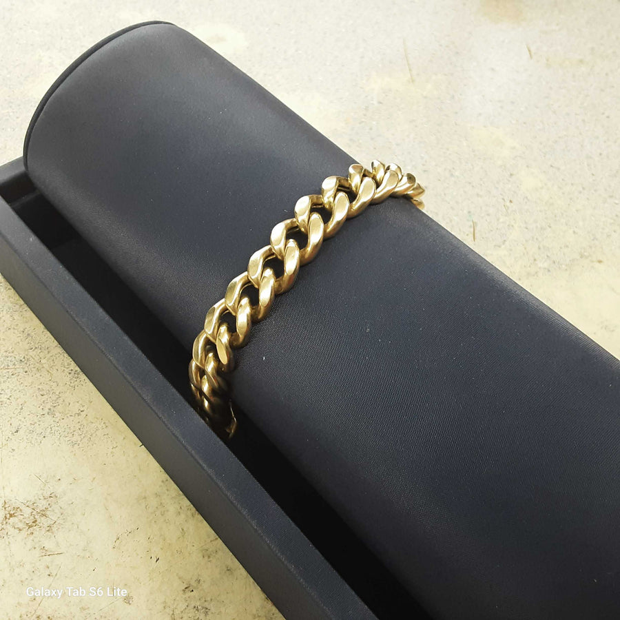 Bracelet - Yellow Gold 10k (.417) 27.6 grams 8 inch