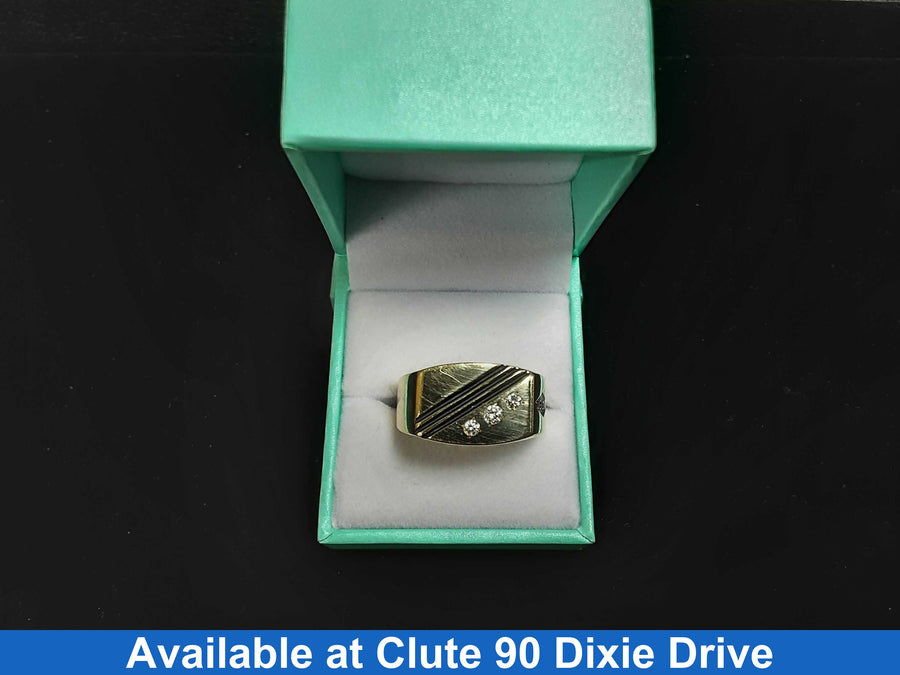 Men's Ring - Yellow Gold 10k (.417) 15.7 grams Size 12