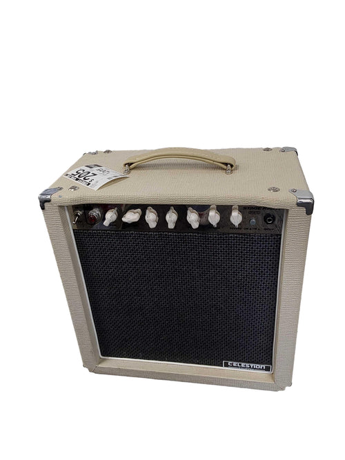 Stage Right 611815 White Guitar Amplifier