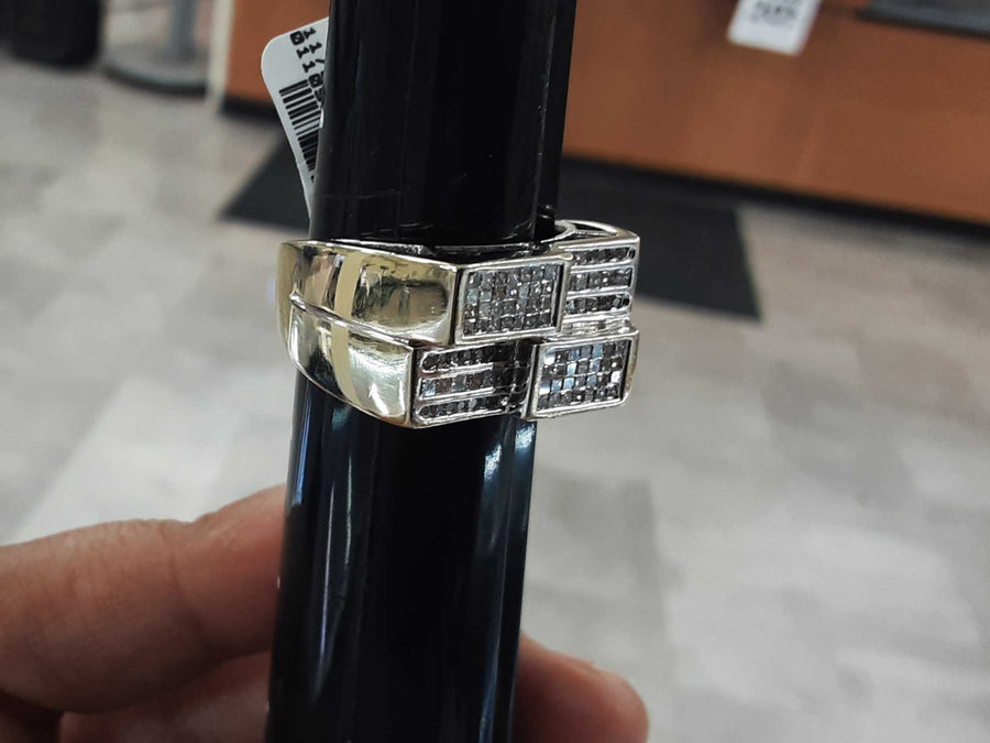 Men's Ring - White Gold 14k (.585) 13.3 grams Size 11