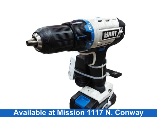 Hart Hpdd01vn White Cordless Standard Drill
