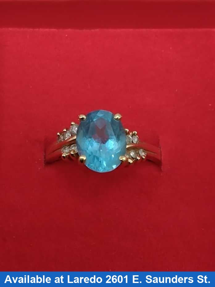 Women's Ring - Yellow Gold 14k (.585) 3.8 grams Size 6