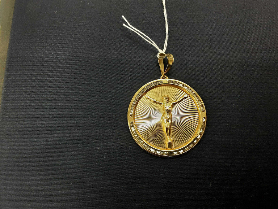 Religious Pendant - Yellow Gold 10k (.417) 4.5 grams
