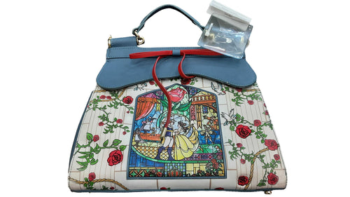 Loungefly Beauty And The Beast Blue Purse / Handbag