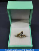 Women's Ring - Yellow Gold 10k (.417) 2.1 grams Size 6.5