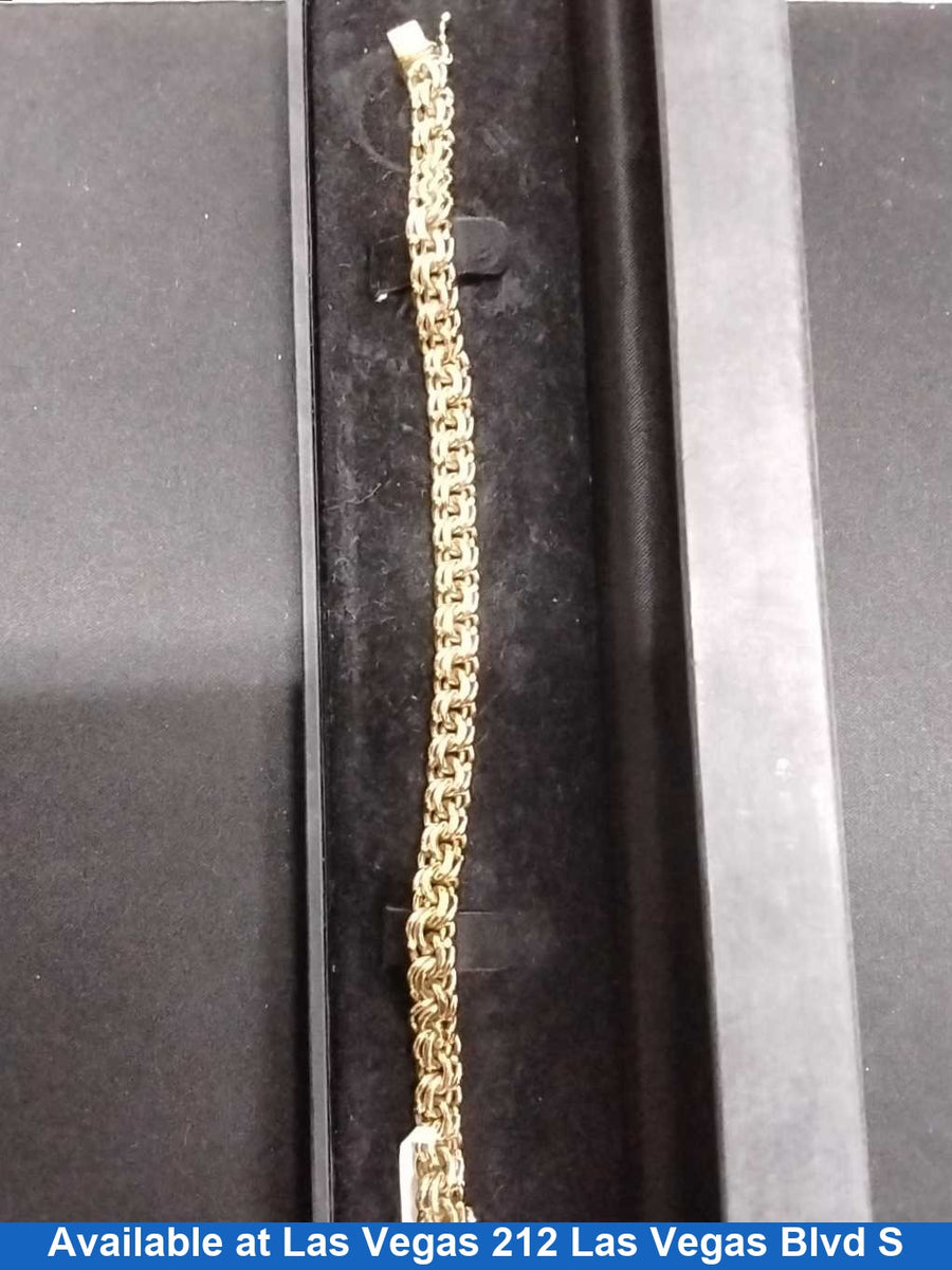 Wheat Bracelet - Yellow Gold 14k (.585) 33.1 grams 10 inch