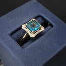 Women's Ring - Yellow Gold 10k (.417) 2.5 grams Size 20