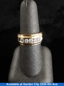 Men's Ring - Yellow Gold 10k (.417) 4.7 grams Size 7.5