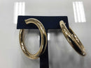 Hoop Earrings - Yellow Gold 14k (.585) 6.3 grams