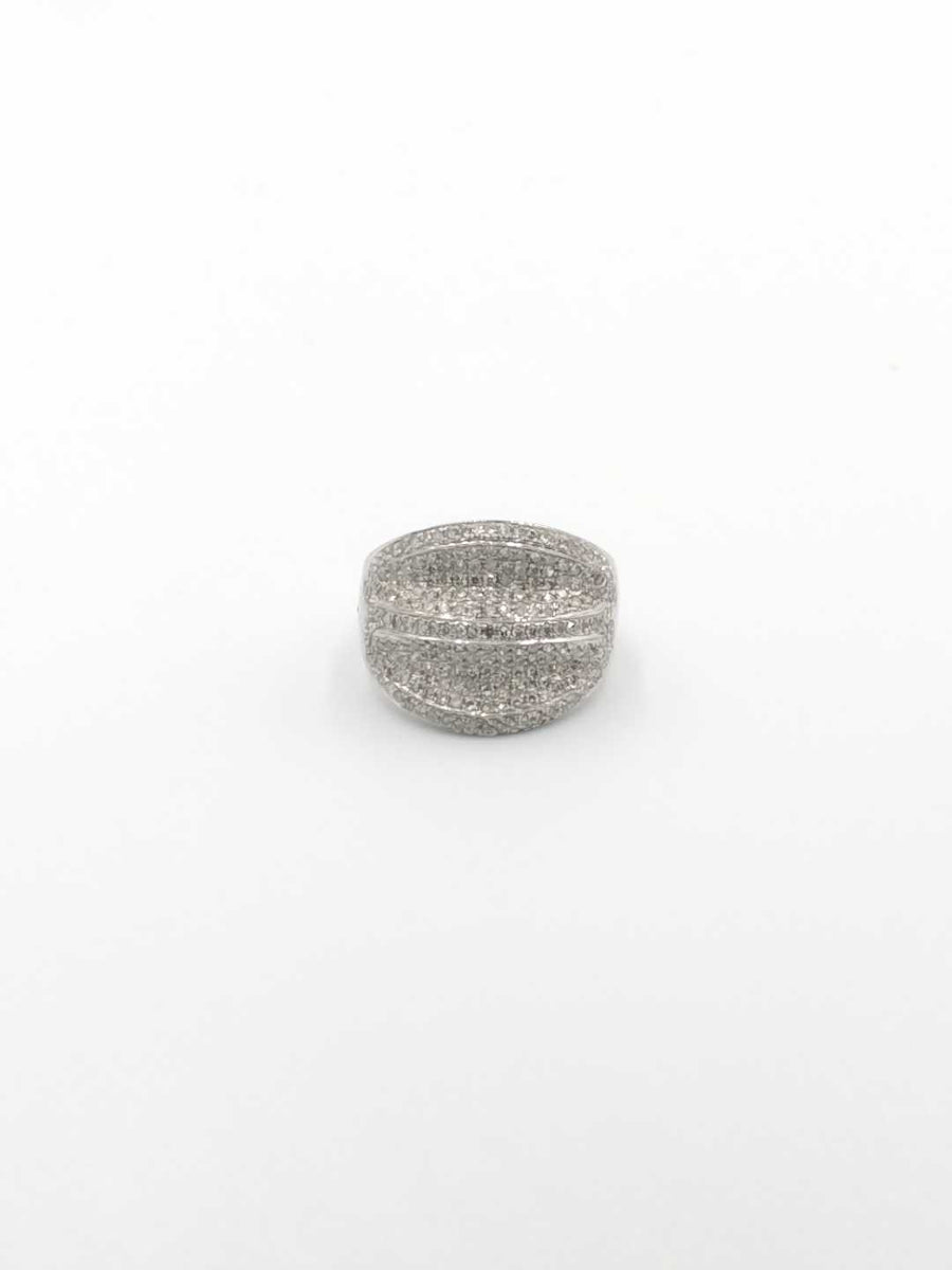 Women's Ring - White Gold 14k (.585) 4.9 grams Size 20