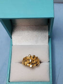 Women's Ring - Yellow Gold 14k (.585) 5 grams Size 9