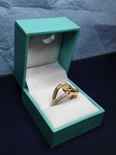 Women's Ring - Yellow Gold 14k (.585) 3 grams Size 8