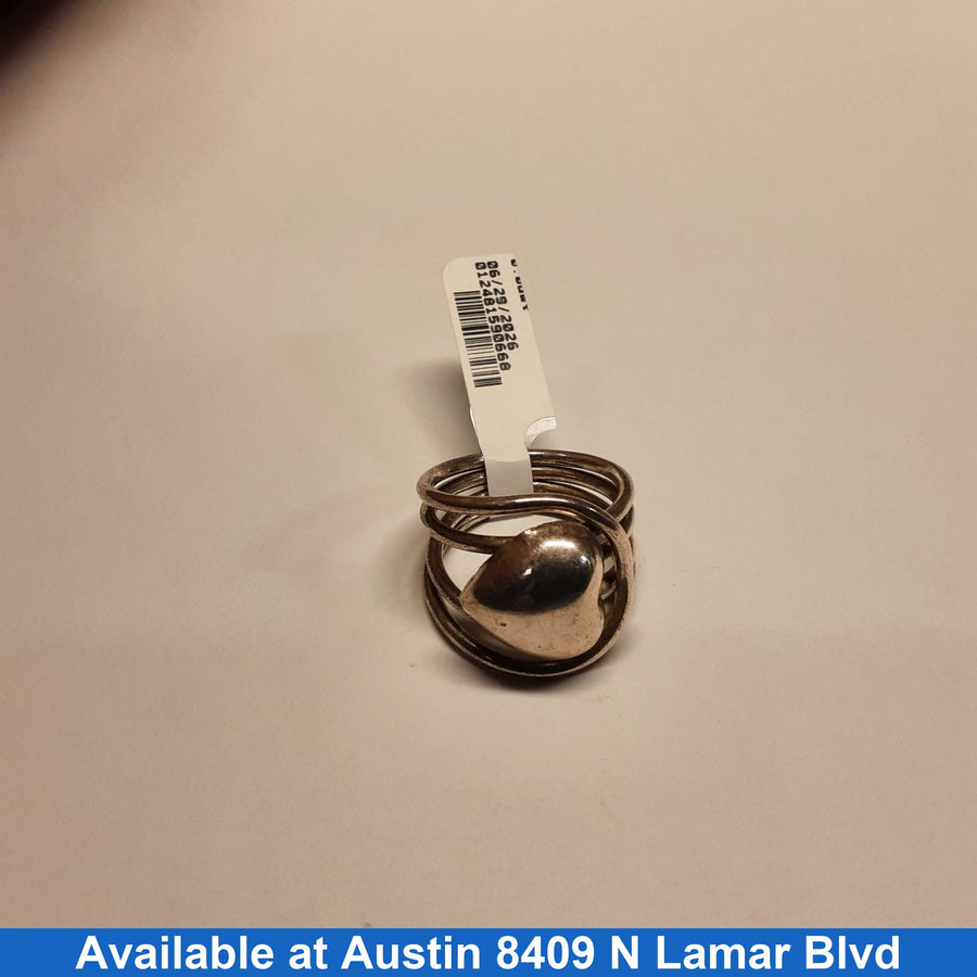 Men's Ring - Silver 10.2 grams Size 10