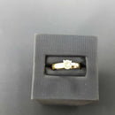 Women's Ring - Solitaire - Yellow Gold 10k (.417) 1.4 grams Size 6