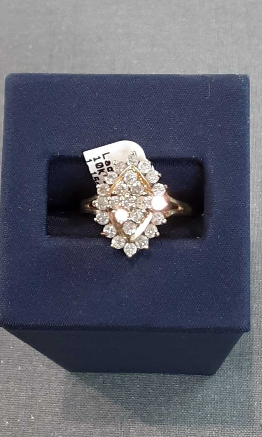 Women's Ring - Yellow Gold 10k (.417) 4.1 grams Size 4.5