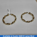 Bangle Earrings - Yellow Gold 14k (.585) 7.7 grams