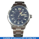 Ja Mccabe Jm-1050 Silver Regular Watch