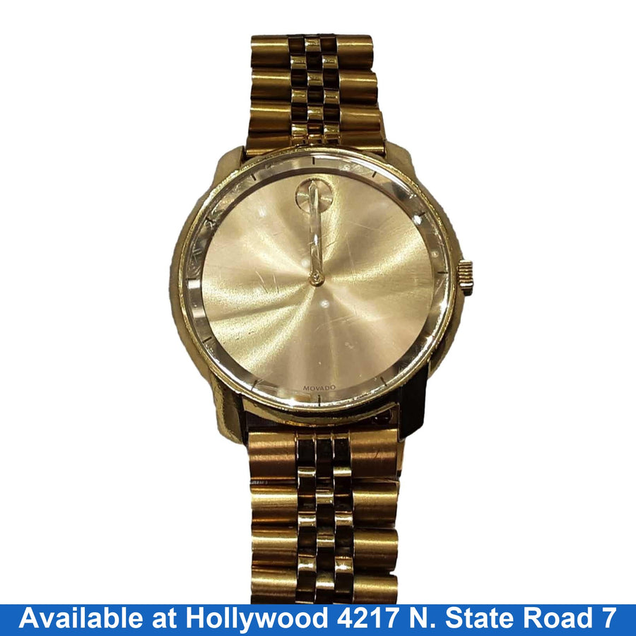 Movado Mb.011.34.6202 Gold Regular Watch