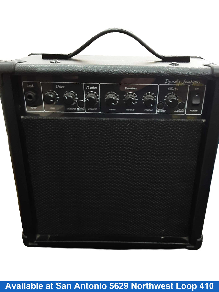 Randy Jackson Rj-28bl Black Guitar Amplifier