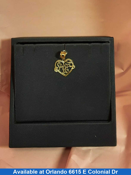 Pendant - Yellow Gold 10k (.417) 1 grams