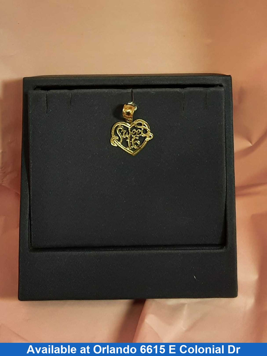 Pendant - Yellow Gold 10k (.417) 1 grams