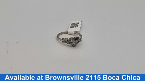 Women's Ring - White Gold 10k (.417) 2.5 grams Size 7