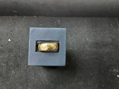 Ring - Wedding Band - Yellow Gold 14k (.585) 6.5 grams Size 20