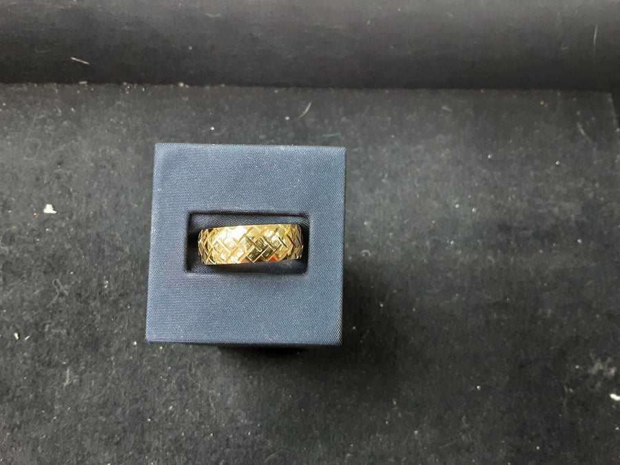 Ring - Wedding Band - Yellow Gold 14k (.585) 6.5 grams Size 20