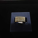 Men's Ring - Yellow Gold 18k (.750) 10.7 grams Size 8.5