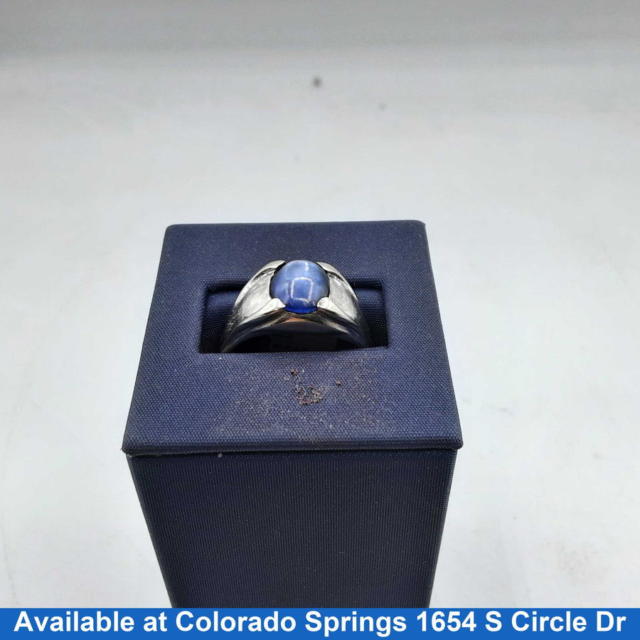Men's Ring - White Gold 14k (.585) 6.6 grams Size 10