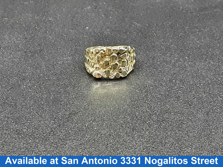 Men's Ring - Yellow Gold 10k (.417) 2.7 grams Size 7.5