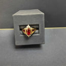 Women's Ring - Yellow Gold 10k (.417) 3.7 grams Size 9