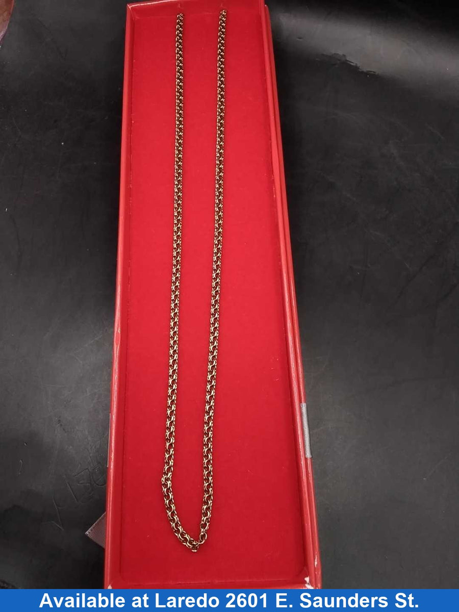 Chain - Yellow Gold 10k (.417) 9.2 grams 22 inch