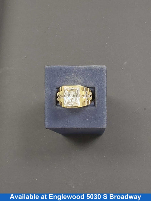 Men's Ring - Yellow Gold 14k (.585) 9 grams Size 10