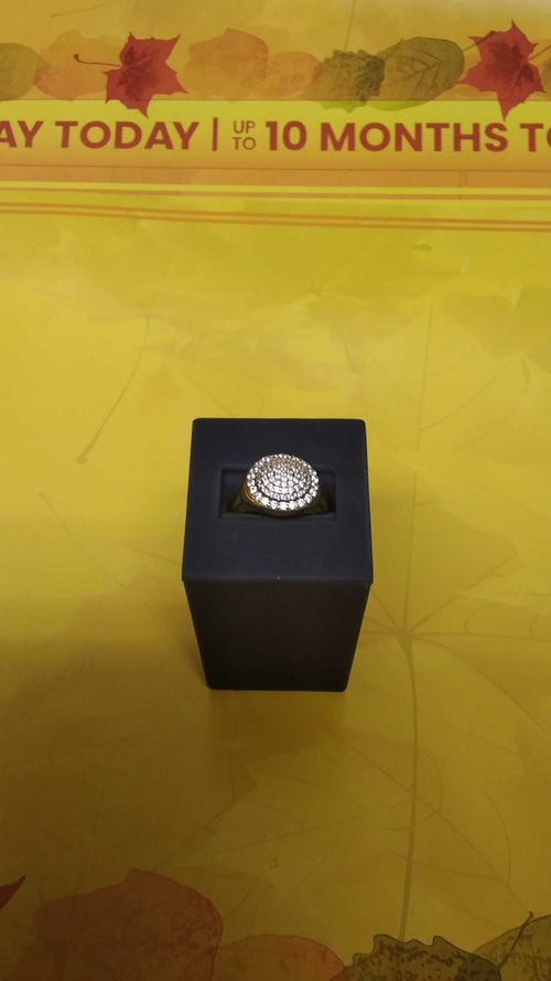 Women's Ring - Yellow Gold 10k (.417) 4.4 grams Size 9.5