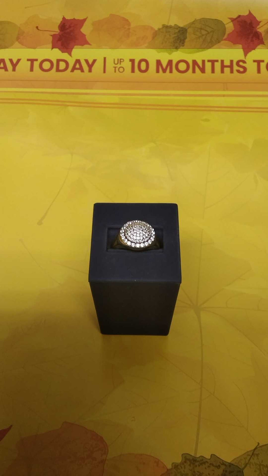 Women's Ring - Yellow Gold 10k (.417) 4.4 grams Size 9.5
