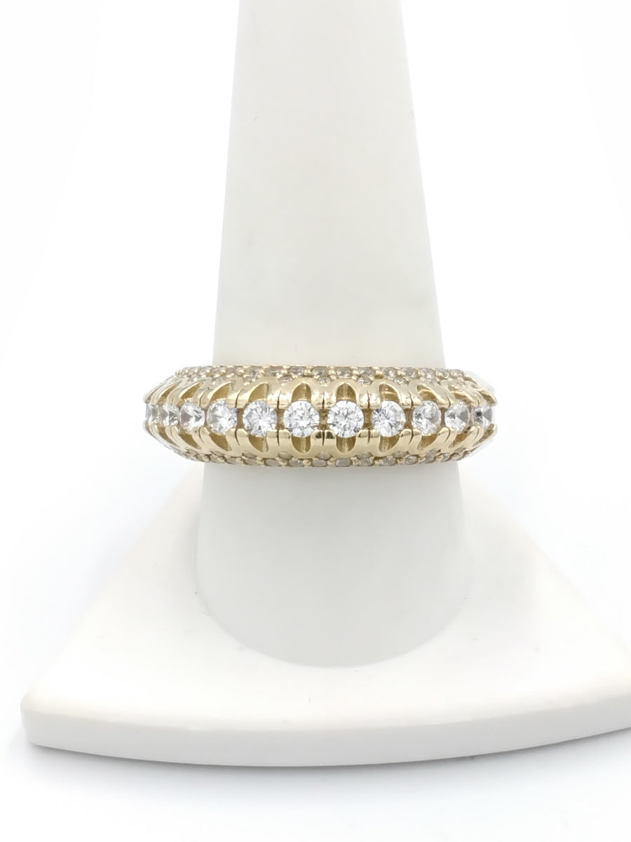 Men's Ring - Yellow Gold 10k (.417) 8.2 grams Size 8.5
