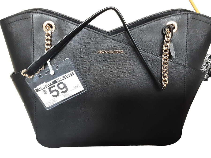 Michael Kors Ab2302 Black Purse / Handbag