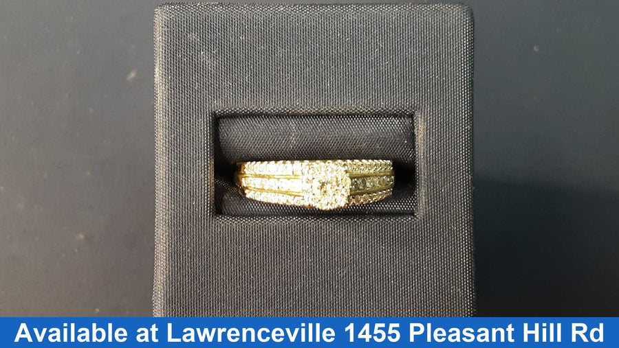 Women's Ring - Yellow Gold 14k (.585) 4.4 grams Size 7.5