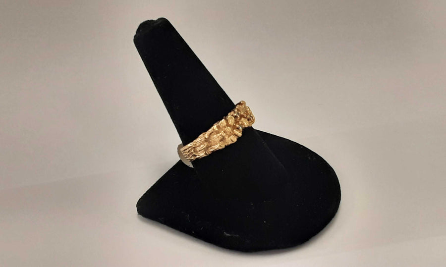 Men's Ring - Yellow Gold 14k (.585) 7.1 grams Size 20