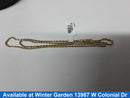 Rope Chain - Yellow Gold 10k (.417) 3.7 grams 16 inch