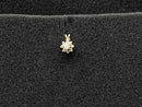Diamond Pendant - Yellow Gold 14k (.585) 1 grams