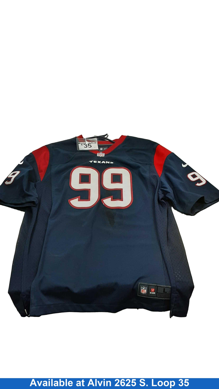Texans Blue Sports Jersey