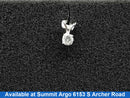 Diamond Pendant - White Gold 14k (.585) 0.5 grams
