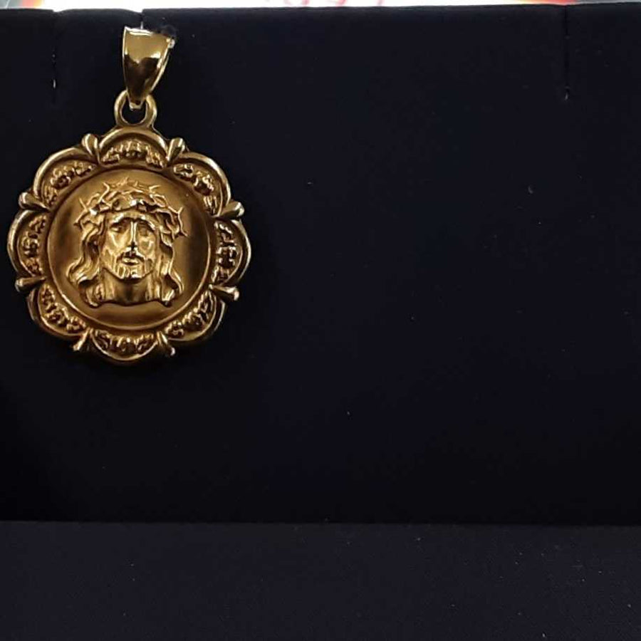 Religious Pendant - Yellow Gold 10k (.417) 4.4 grams
