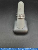 Women's Ring - White Gold 10k (.417) 4.4 grams Size 7